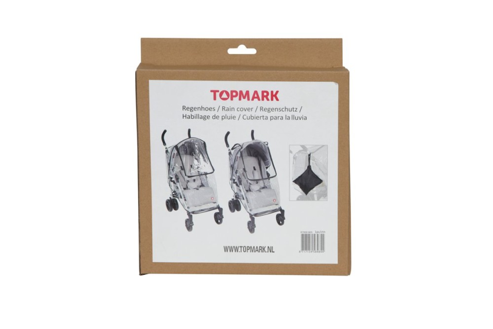 Topmark Regenhoes voor buggy - Babyoutlet