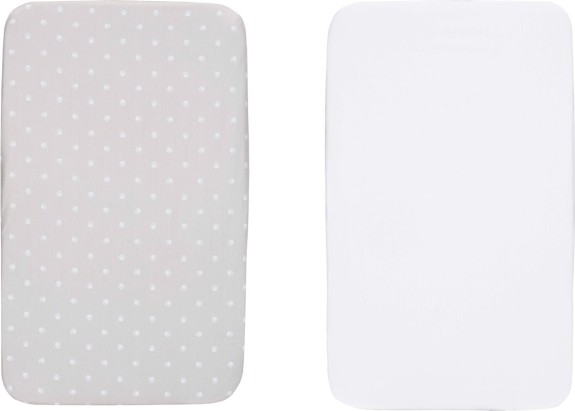 Hoeslaken Chicco Next2Me (2 stk) Silver