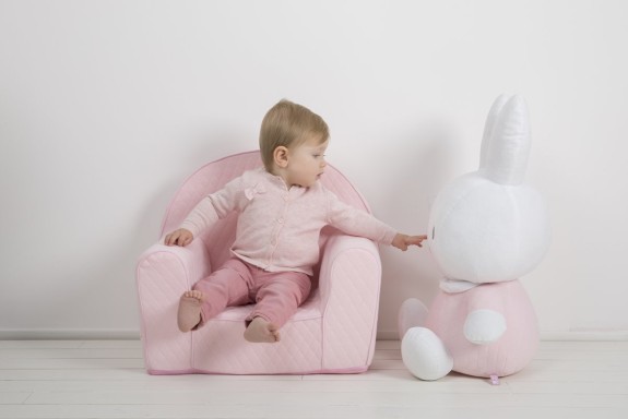 Nijntje fauteuil - kinderstoeltje - Pink Safari