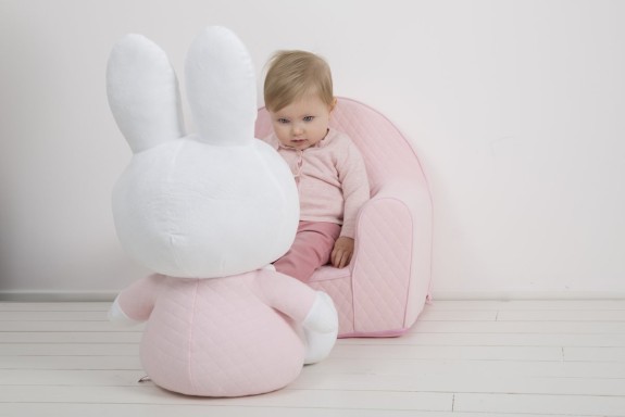 Nijntje fauteuil - kinderstoeltje - Pink Safari