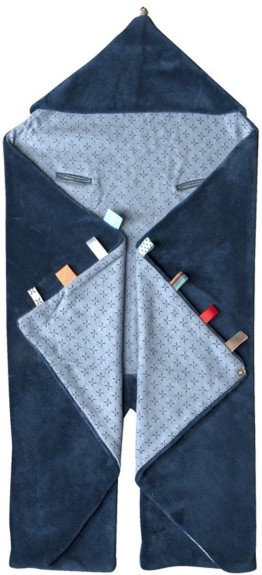 Snoozebaby - wikkeldeken Trendy Wrapping - Indigo Blue- 