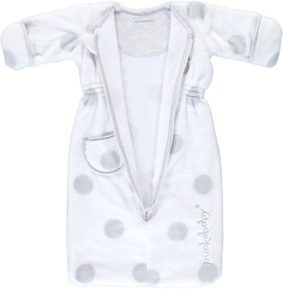 Puckababy The Bag Newborn 0-6 mnd Teddy White - Herfst/W