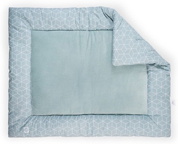 Jollein Graphic Boxkleed 80x100cm stone green