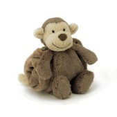 Jellycat bashful aapje knuffeldoekje