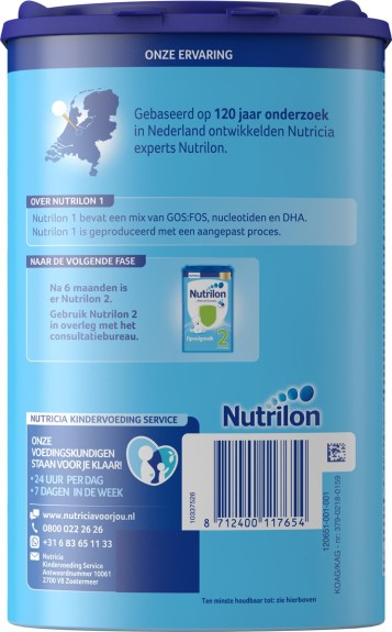 Nutrilon Standaard 1 Zuigelingenvoeding - 800 gram.