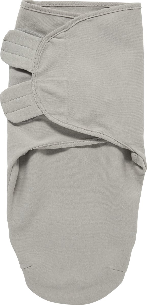 Swaddle Inbakerdoek - 0-3 maanden - uni grijs