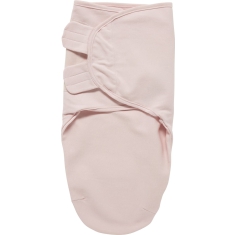 Meyco Swaddle Inbakerdoek - 4-6 maanden - Uni lichtroze