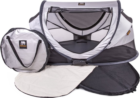 Deryan Peuter Luxe - Campingbedje - Zilver
