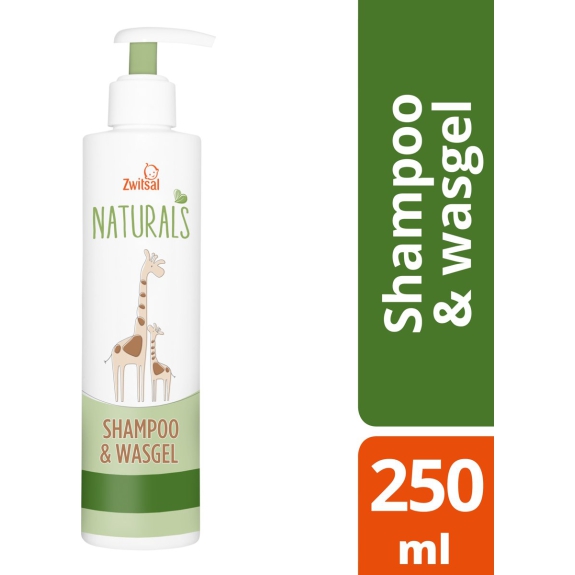 Zwitsal Naturals Shampoo & Wasgel - Baby - 250 ml