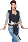 ByKay Stretchy Wrap de Luxe - Draagdoek maat L - Jeans B