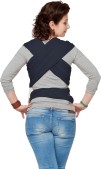 ByKay Stretchy Wrap de Luxe - Draagdoek maat L - Jeans B