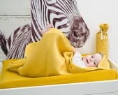Cottonbaby Ledikantdeken gevoerd - okergeel