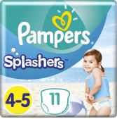Pampers Splashers Maat 4-5 -11 Stuks - Wegwerpbare Zweml