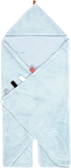 Snoozebaby - wikkeldeken Trendy Wrapping - Fading Blue -