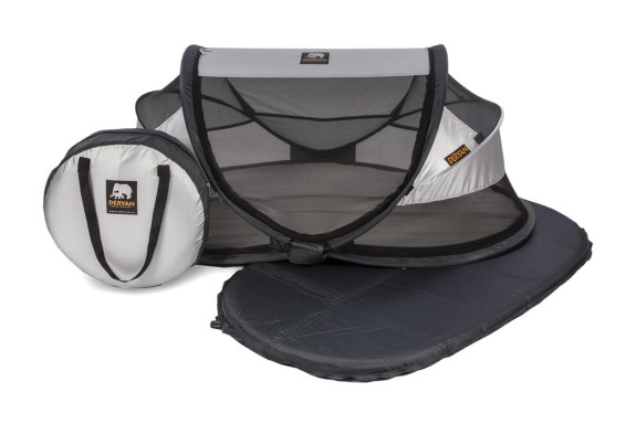 Deryan Baby Luxe - Campingbedje - Zilver
