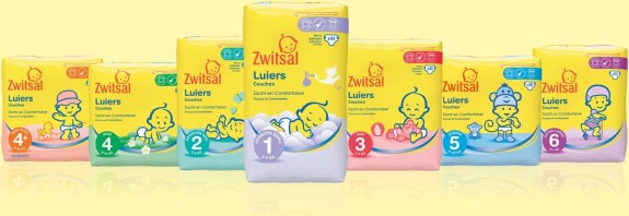 Zwitsal Luiers Maxi Plus Maat 4+ 56 stuks