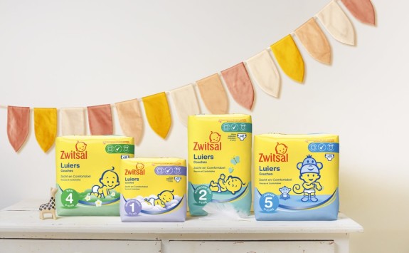 Zwitsal Luiers Maxi Plus Maat 4+ 56 stuks