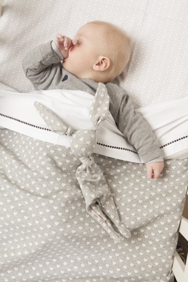 Cottonbaby Ledikantdeken 120x150 cm - LichtGrijs