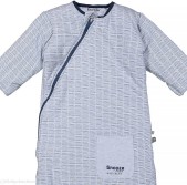 Snoozebaby slaapzak blue melange - Maat 9-24 maanden 