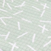 Lodger draagdoek hydrofiel Cocooner Sprinkle - Lichtgroe