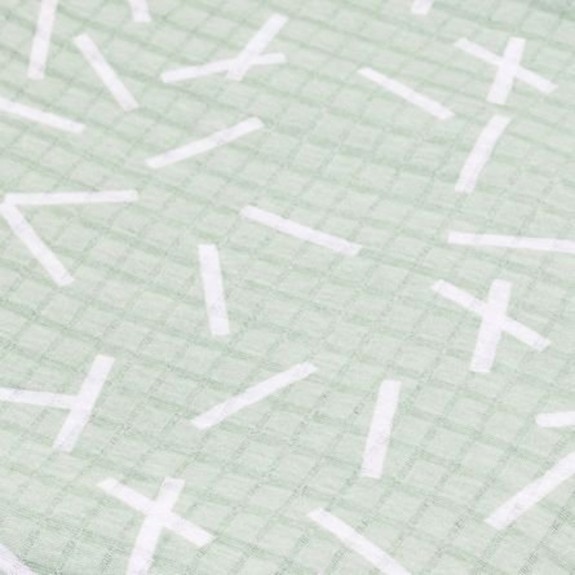 Lodger draagdoek hydrofiel Cocooner Sprinkle - Lichtgroe