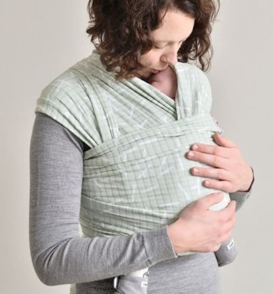 Lodger draagdoek hydrofiel Cocooner Sprinkle - Lichtgroe