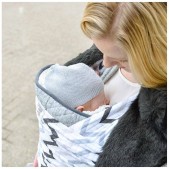 Lodger draagdoek hydrofiel Cocooner Sprinkle - Lichtgroe