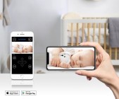 Luvion Grand Elite 3 Connect - HD Wifi Babyfoon met Came