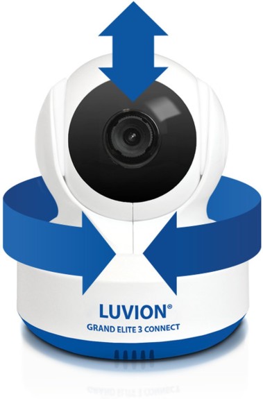 Luvion Grand Elite 3 Connect - HD Wifi Babyfoon met Came