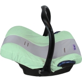 Dooky Seat Cover 0+ Autostoel hoes - Mint/ Grey