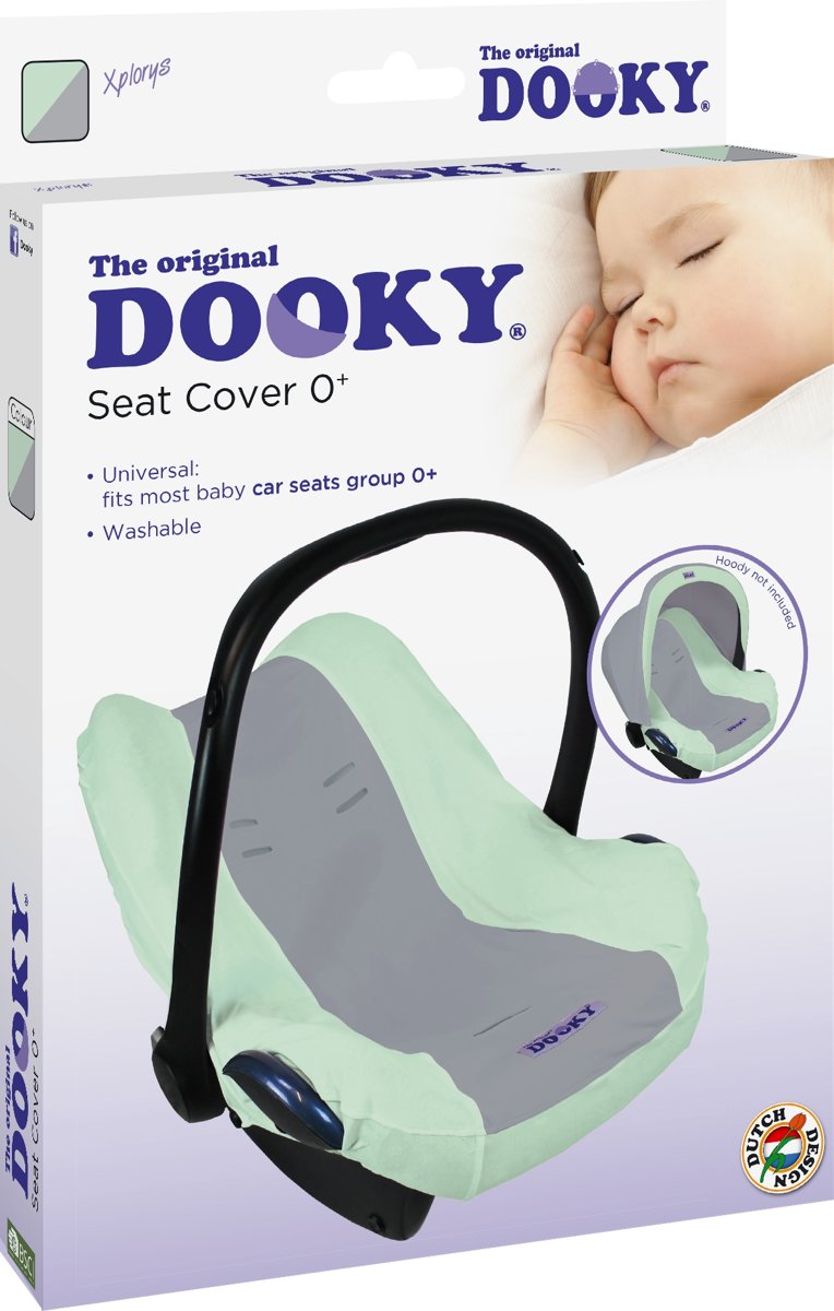 Seat Cover 0+ Autostoel hoes - Mint/ Grey - afbeelding 4