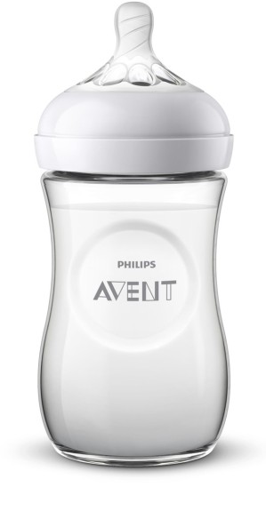 Philips Avent Natural babyfles (1m+) langzame toevoer Un