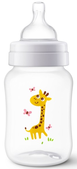 Philips Avent Classic+Babyfles (260 ml) 1mnd+ Giraffe