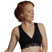 Carriwell Slaapbh Biokatoen - zonder clips - Zwart - M