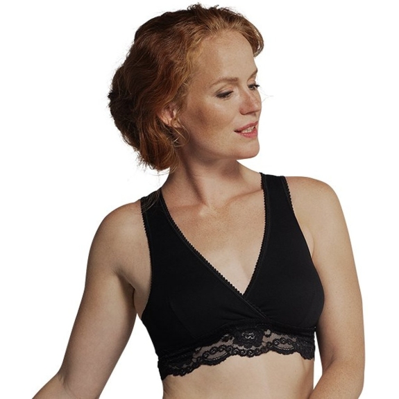 Carriwell Slaapbh Biokatoen - zonder clips - Zwart - M