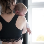 Carriwell Slaapbh Biokatoen - zonder clips - Zwart - M