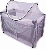 Deryan Luxe Campingbed klamboe - muskietennet