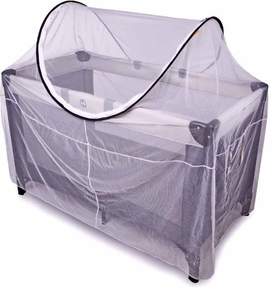 Deryan Luxe Campingbed klamboe - muskietennet