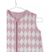 Jollein Diamond slaapzak Winter - 70 cm - Vintage roze