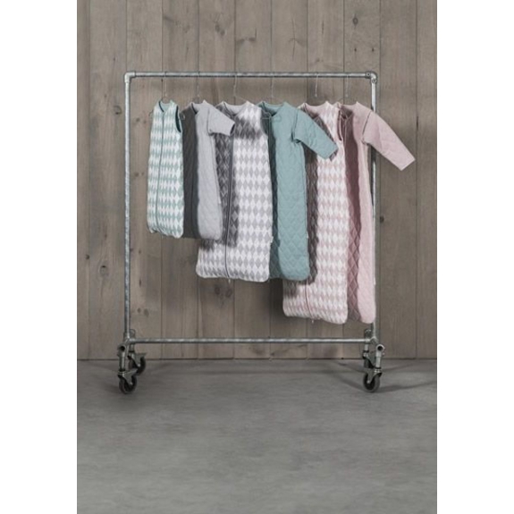 Jollein Diamond slaapzak Winter - 70 cm - Vintage roze