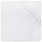 Hoeslaken double jersey 60x120cm wit