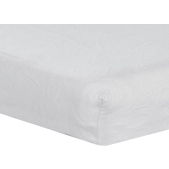 ABZ - Molton hoeslaken 40x80 - Wit