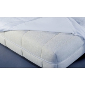 ABZ - Molton hoeslaken 40x80 - Wit