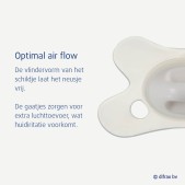 Difrax Fopspeen Natural 0-6 maanden - Remi