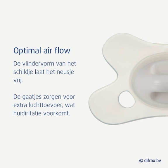 Difrax Fopspeen Natural 0-6 maanden - Remi