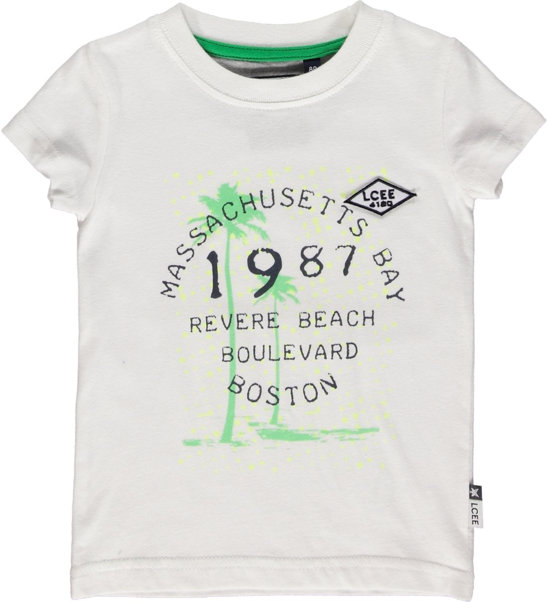 Jongens T-shirt - White - Maat 62