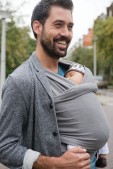 Babylonia Tricot-Slen - Draagdoek - Lichtgrijs