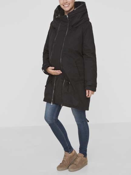 Mamalicious Positiejas / draagjas - Zwart - maat S