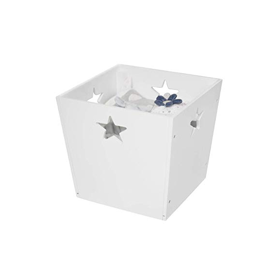 Kidsconcept opbergbak ster wit 