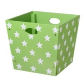 Kidsconcept opbergbak ster groen/ wit